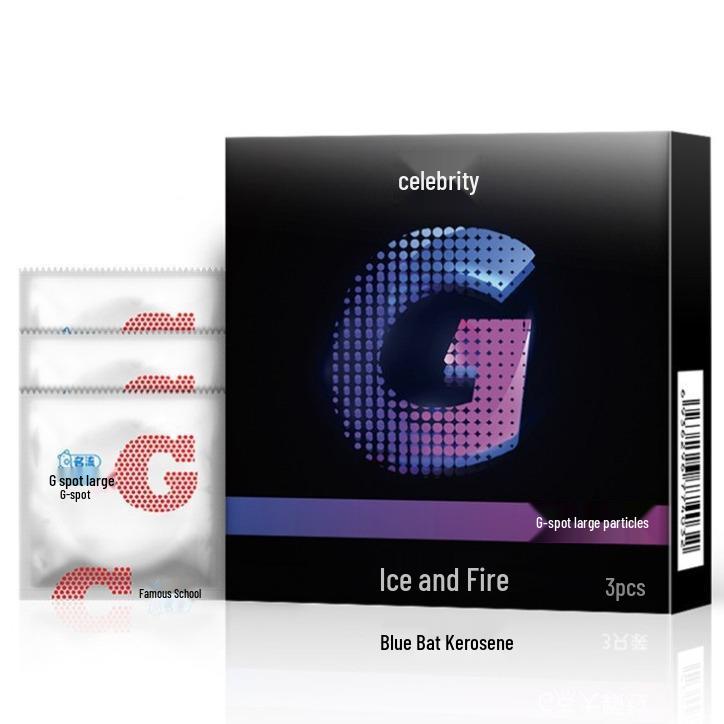 Prezervative Celebrity Ultra-Subțiri cu Particule Mari - Pachet de Trei