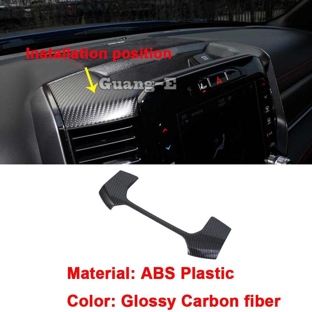 For Dodge Ram 1500 TRX   2024 ABS Steering Wheel Frame Dashboard Armrest Handle Panel Air Outlet Vent Trim Gear