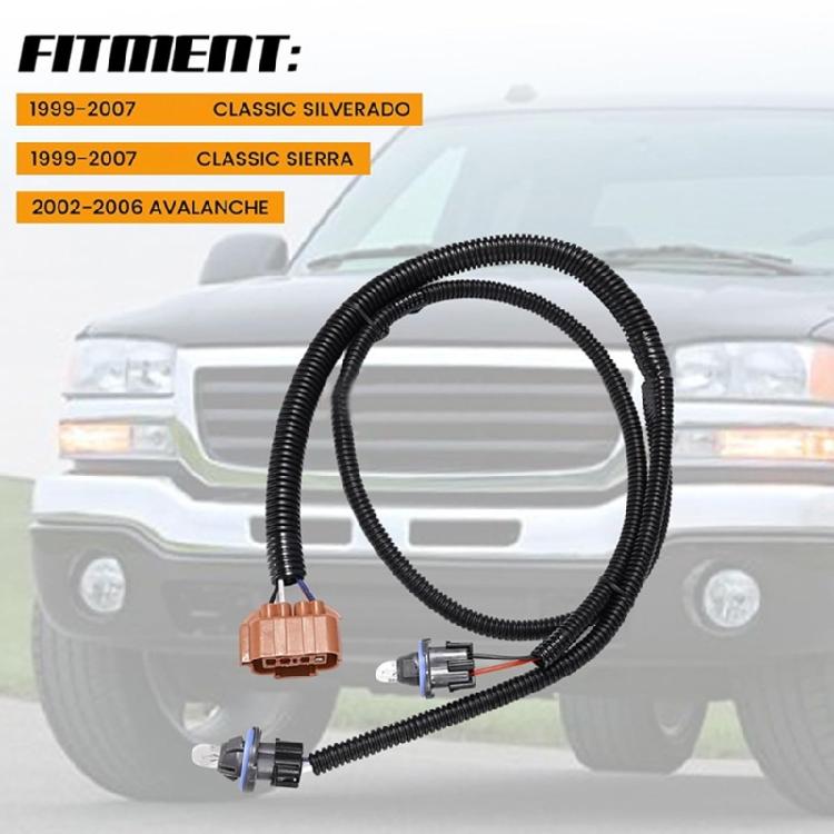 Automotive Rear Fix License Plate Illumination Wiring Cable Harness 15768809 For Vehicle Upkeep Enhancing Vehicle Safety