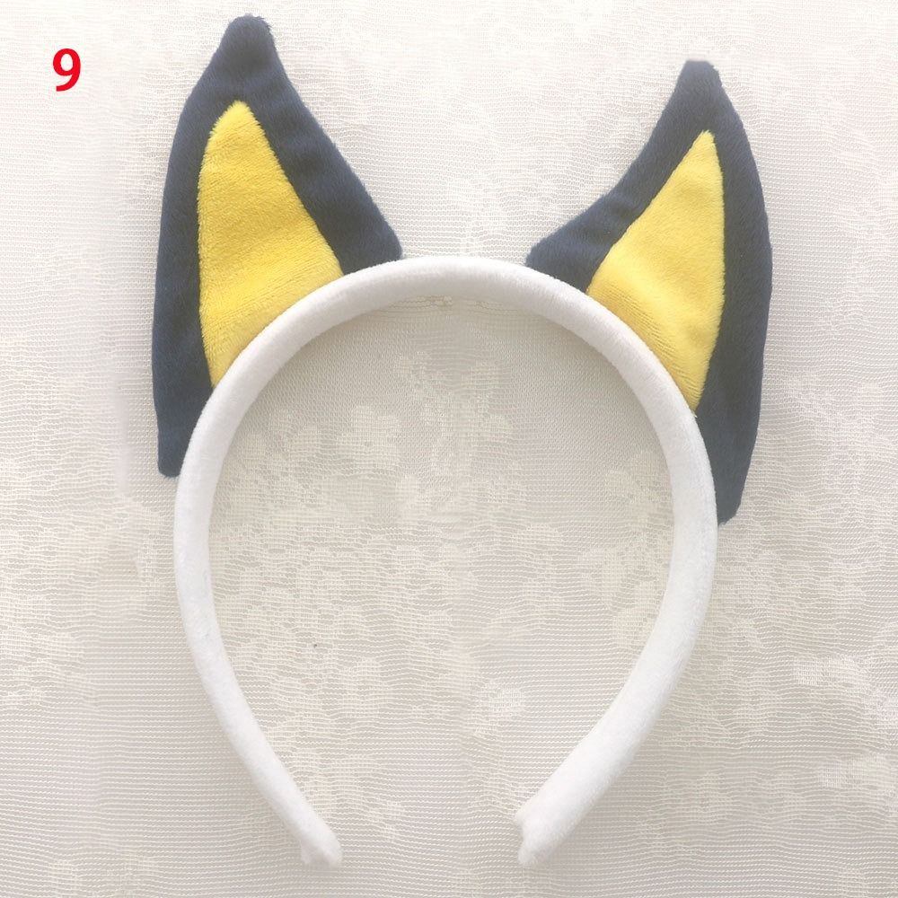 

Costume Ears Hairband Plush Hair Hoops Cute Cat Ears Headband Easter 9