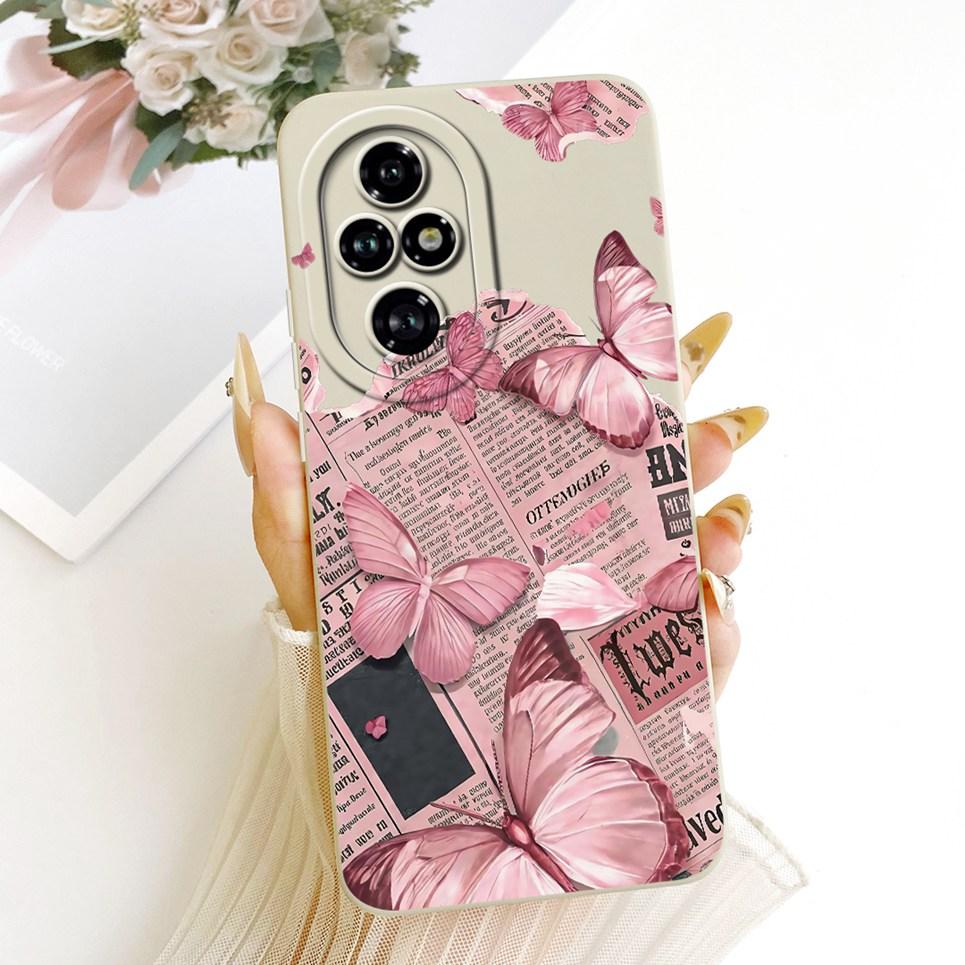 For Huawei Honor 200 200Pro 200Lite Phone Case Daisy Flower Butterfly Bow Pattern Casing Soft Silicone Shockproof Back Cover