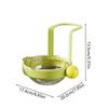 Hanging Sink Food Strainer with Hook Sink Organizer Multifunctional Sink Drain Basket  Kitchen