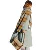 Plaid Color Matching Scarf Shawl Autumn and Winter Imitation Cashmere Thickened Scarf Dual-purpose Couple Korean Version Dongdaemun Tide