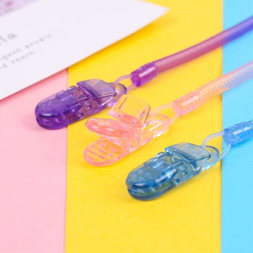 1PC Anti-lost Chain Infant Chew Toy Dummy Clips Nipple Strap Baby Teething Pacifier Chain