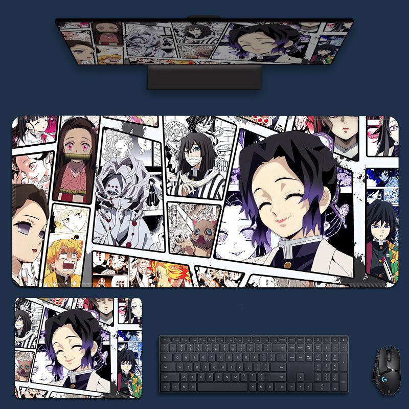 Demon Slayer Mouse Pad, Keyboard and Mouse Pad, Cheap, Exquisite, Gaming Equipment, Computer Equipment, Anime, Comics