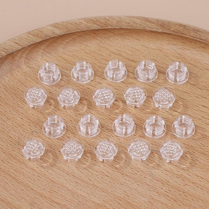 20Pcs Lc6-7 Led Light Guide Cap 8Mm Lampshade Light-Emitting Diode Protective Cover Light Guide Column