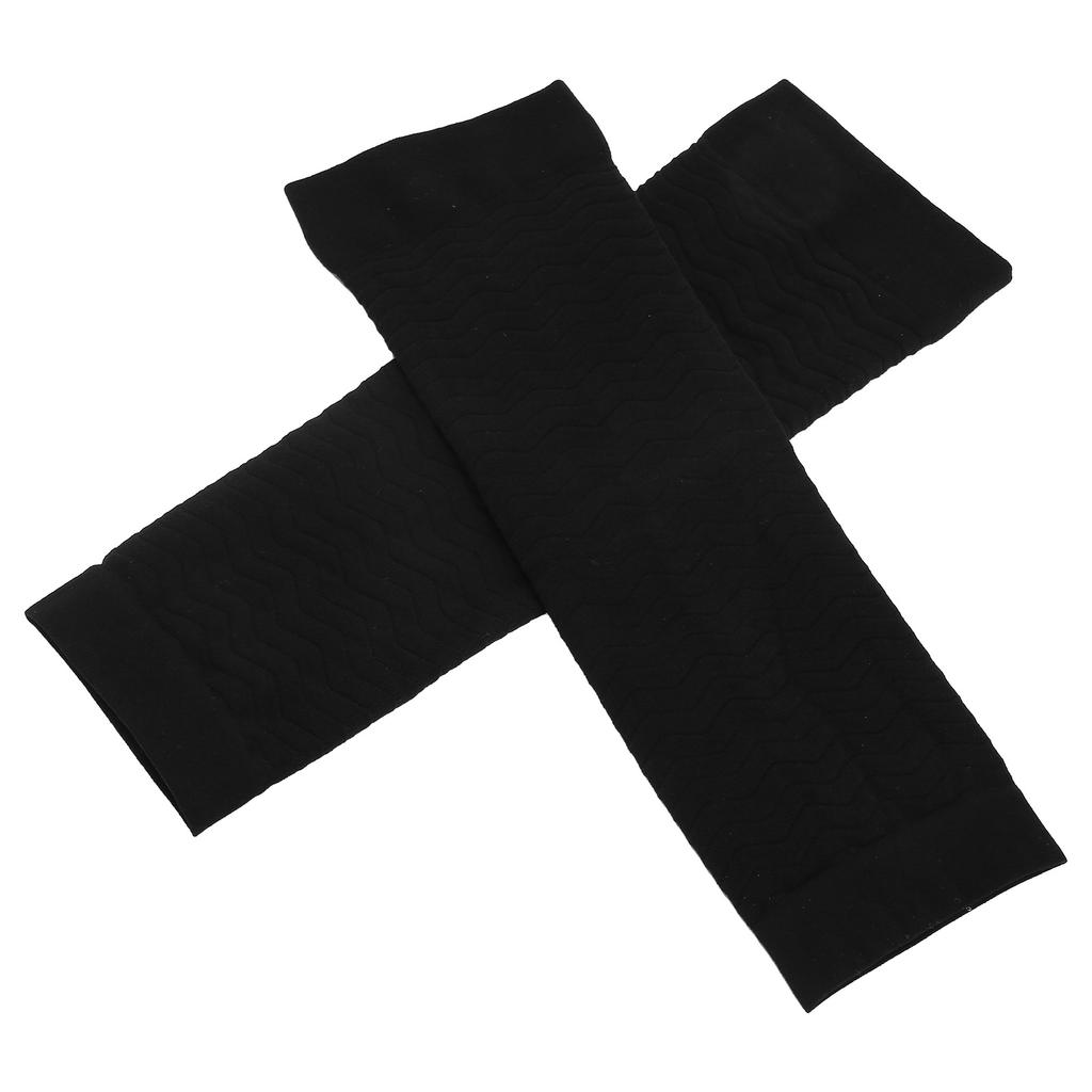 Women Thigh Sleeve Slimming Thigh Wraps Compression Sleeve Thigh Slimmer Shaper Black