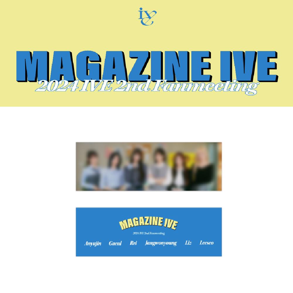 

Предзаказ журнала IVE 2nd Fanmeeting 2024 IVE Photo Slogan