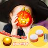 LED  Lights Battery Operated - Orange Lights With Timer And Remote Decor - Jack-O-Lantern Decoration Outdoor -