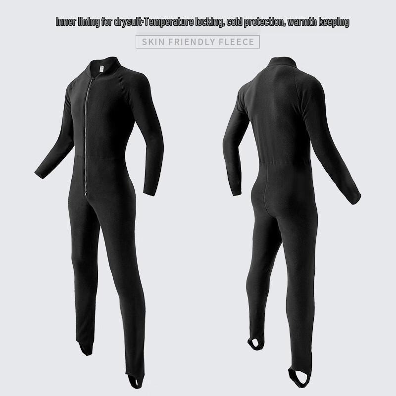 Pulian Unisex Diving Dry Suit Thermal Base Layer S-XXXL