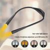 Portable USB Rechargeable LED Neck Reading Light with Eye Protection for Study, Outdoor Activities, and Night Running.