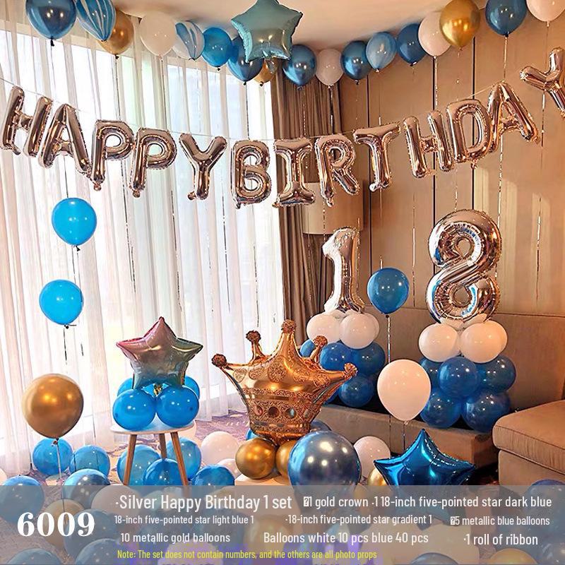 Set de baloane pentru ziua de naștere pentru adulți și copii - Decorațiuni cu desene animate