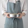 Nonoji Stainless Steel Lunch Microwave and Dishwasher Stylish and with Natural Wood Silver Box, Oval, Safe, Simple, Lid,