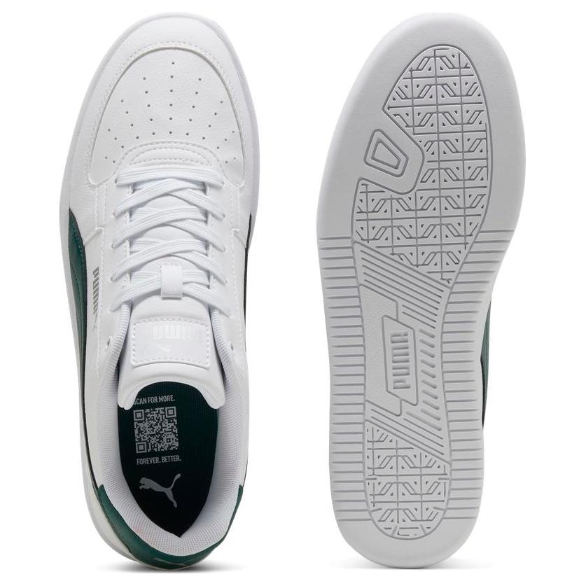 Puma Caven 2.0 White Dark Myrtle Unisex Sneakers Silver 392290-54