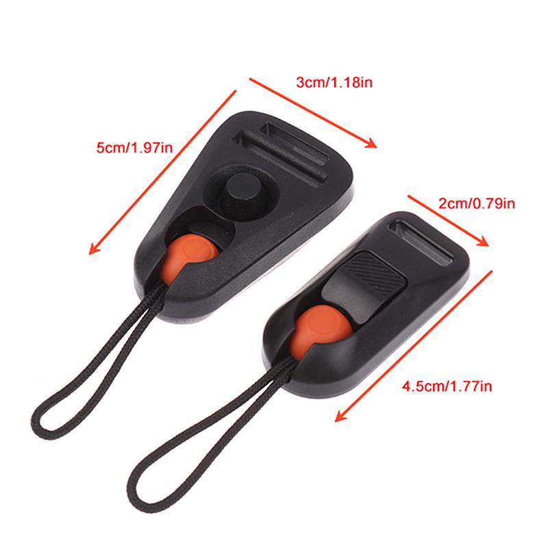 2Pcs Quick Release Connector With Base Adapters For Camera Shoulder Strap Neck Wrist Strap Hook Camera Accessories