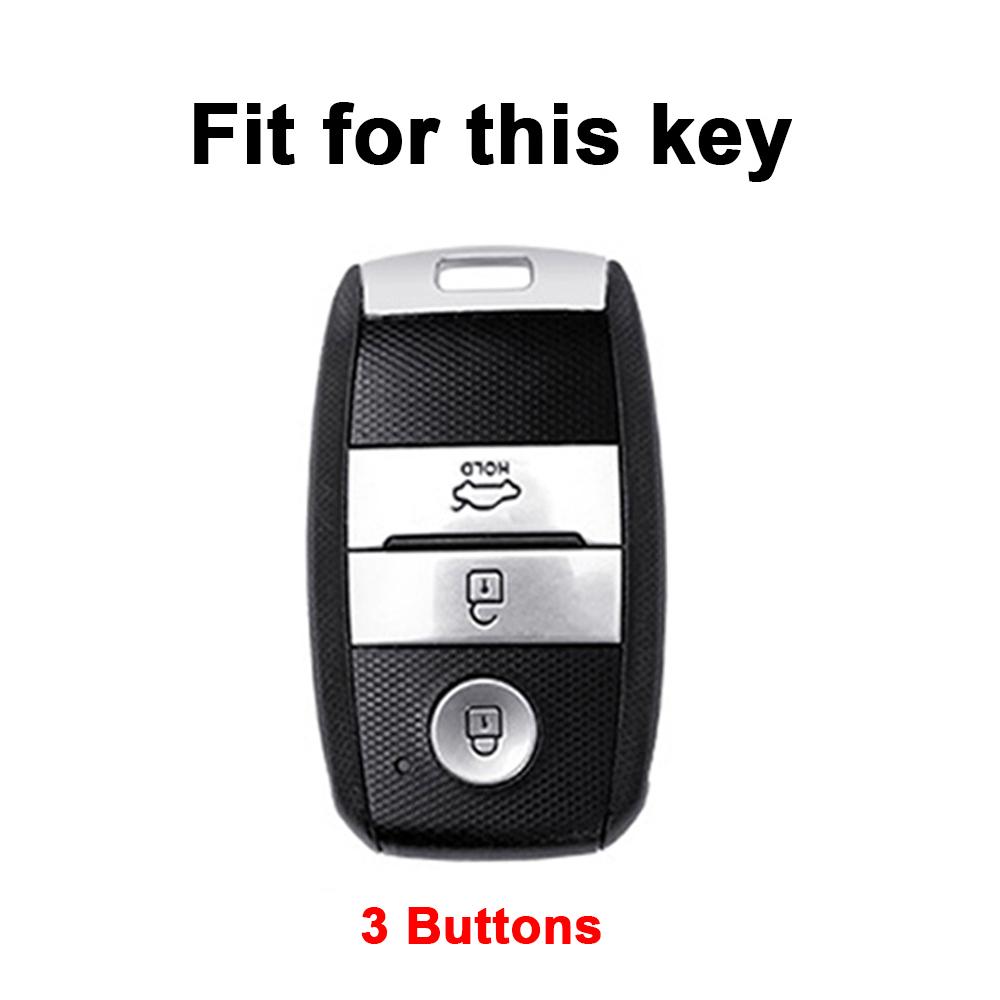 Leather TPU Car Key Bag Case Keyless Shell Protector for Kia K3 KX3 K4 K5 Ceed Sorento Ceed Rio Rio5 Sportage R Cerato Optima
