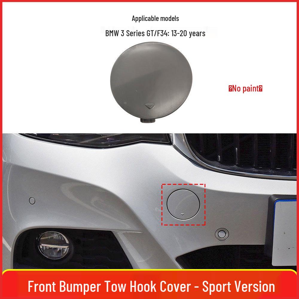 BMW 3 Series GT Sport Front Bumper Tow Hook Cover Plate F34M 51118061552