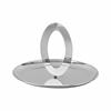 Fruit Tray with Handle Polished Metal Dish Reflective for Dining Table, Tabletop