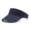 European & American Solid Color Summer Visor Cap - Sun Protection Baseball Sports Hat.