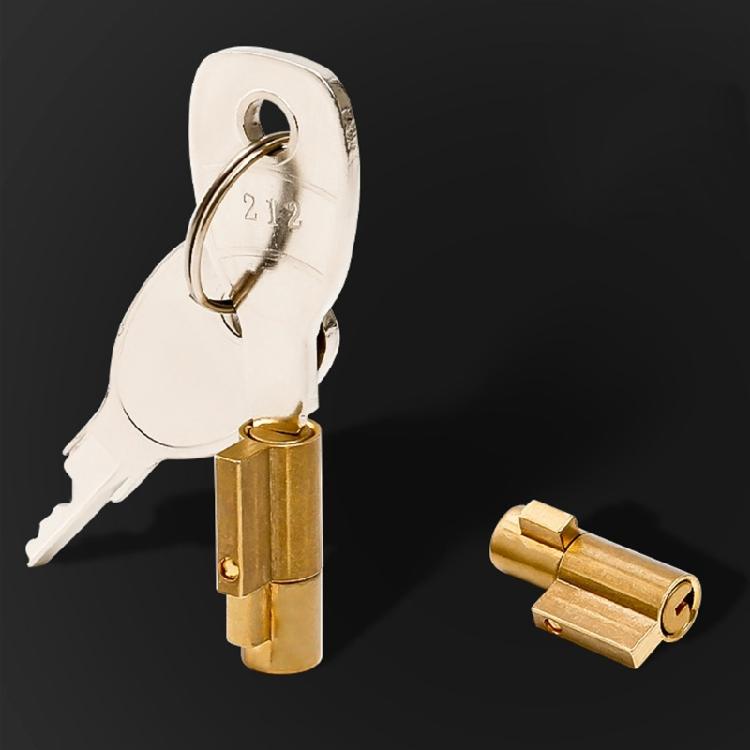 Fechadura Ajustável para Caravanas, RVs e Trailers com 2 Chaves Para Cabeças de Engate Prensadas Campe