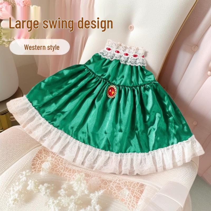 Santa Claus Christmas Coat for Porch Goose Decoration