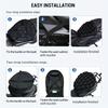 3D Motorcycle Air Cushion, Pressure-Relieving Shock-Absorbing Breathable Motorcycle Seat Cover, Portable And Foldable with Deflation Feature, Designed
