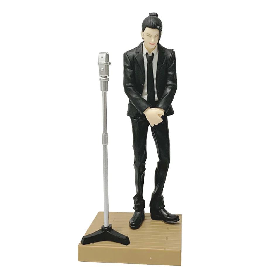 Jujutsu Kaisen Anime Figure Suit Gojou Satoru 17cm Action Figure Handsome Suit Man Geto Suguru Figurine PVC Collection Model Toy