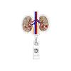 New Style Cute Cartoon Retractable Nurse Badge Reel Clip Badge Holder Students Doctor ID Card Holder Keychain Gift