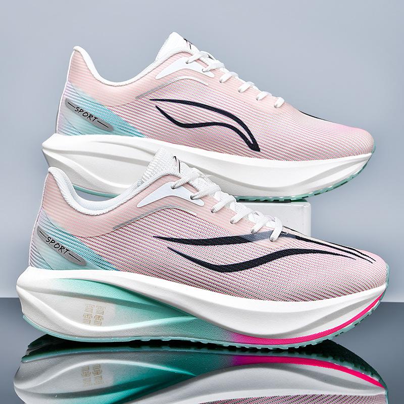 Feidian 5 carbon board running shoes, junior high school physical examination, primary school physical education class, lightweight and breathab