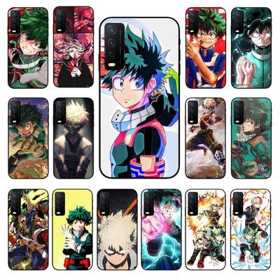 Boku no Hero Academia funda para teléfono Para vivo Y31 Y30 Y33S Y11S Y12S Y17 Y20 Y20S Y21S Y1S Y53S Y15 Y19 Y91C V23 5G Fundas
