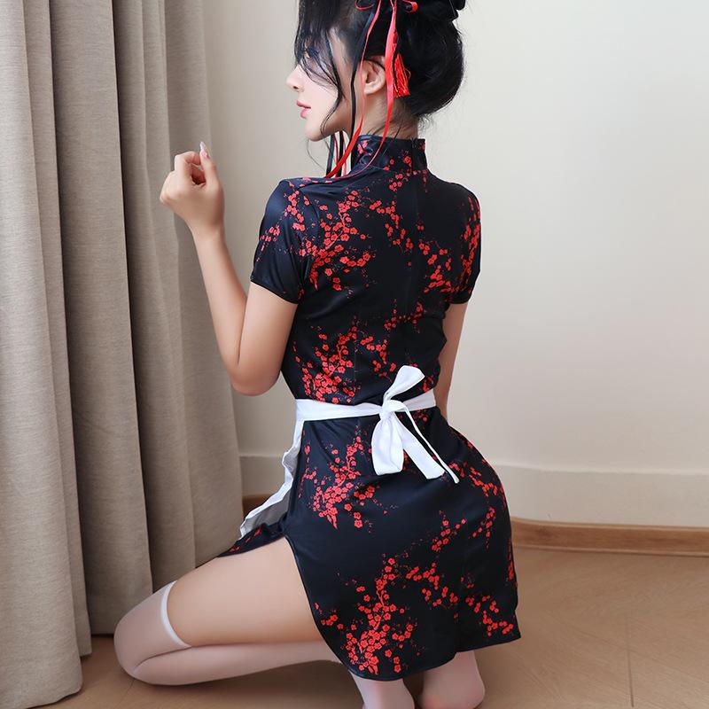 Sex underwear Chinese lady cheongsam passion free from temptation pure desire to subdue cos play female
