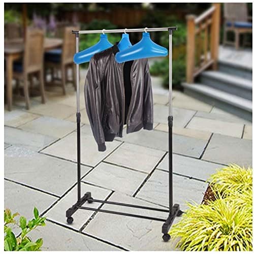 Next Blue Wrinkle-Free Laundry Hanger, Portable Air Hanger for Travel and Home Use, Set of 5
