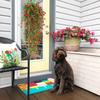 High Quality Colorful Artificial Flowers Leaf Decorations Realistic Faux Flower Vine Morning Glory Vines Wall Hanging Ornament