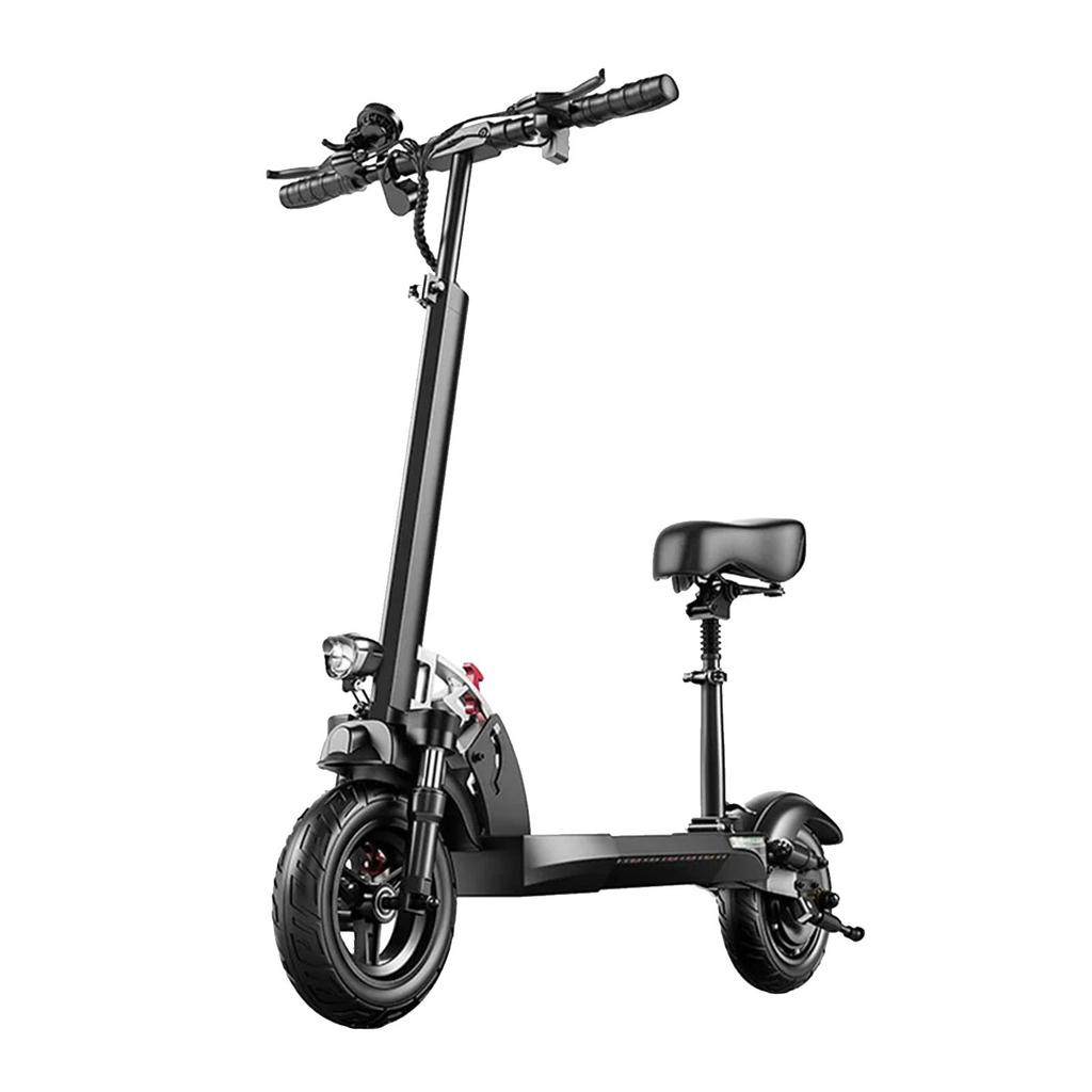 Electric Scooter With Seat EMOKO 10" 800W Motor 48V 15AH Max Range 50Km Top Speed 45Km/h Black HVD-3