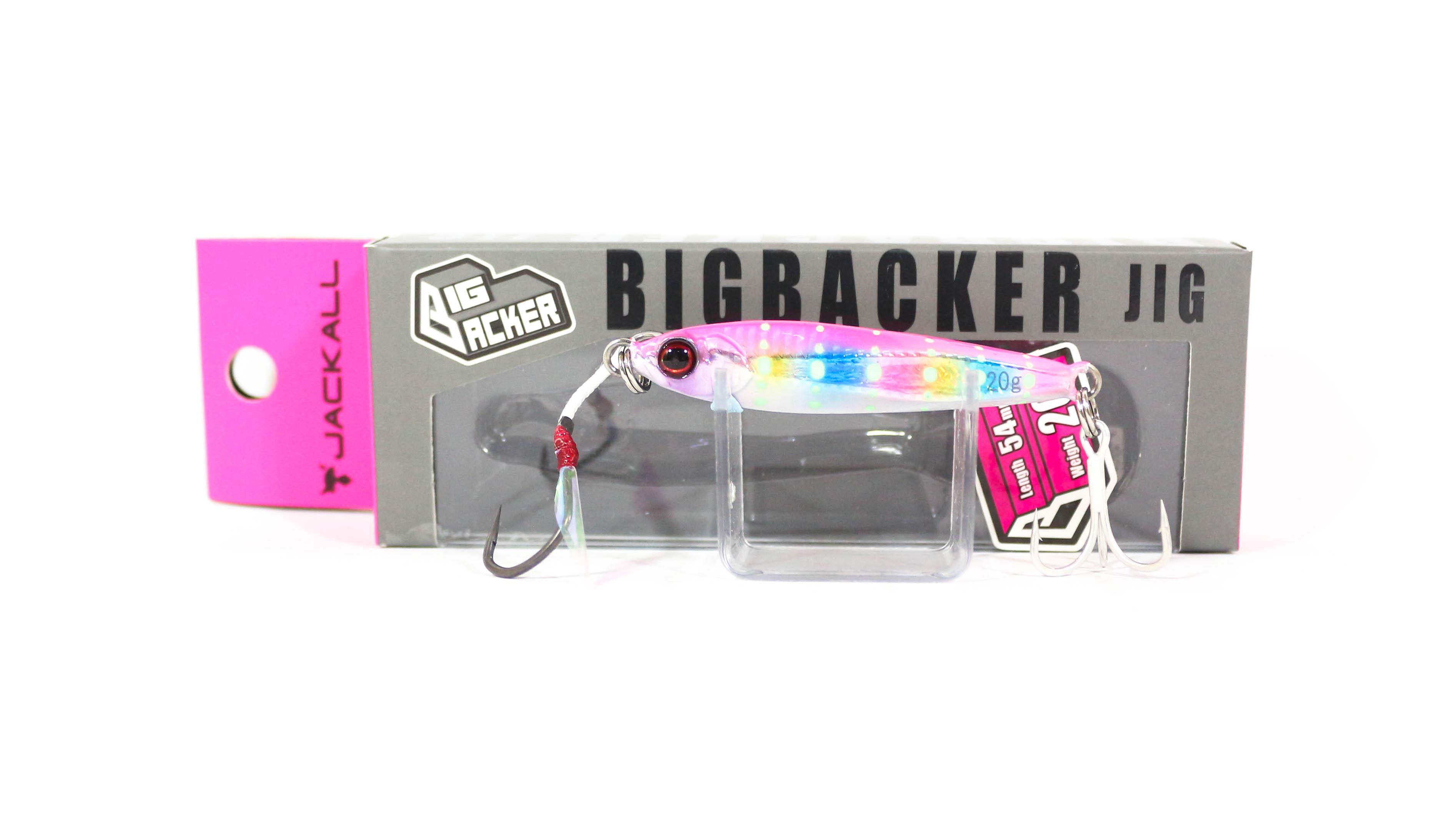 

Jackall Metal Jig Big Backer 20 грамм Pink Candy Glow Dot (2866)
