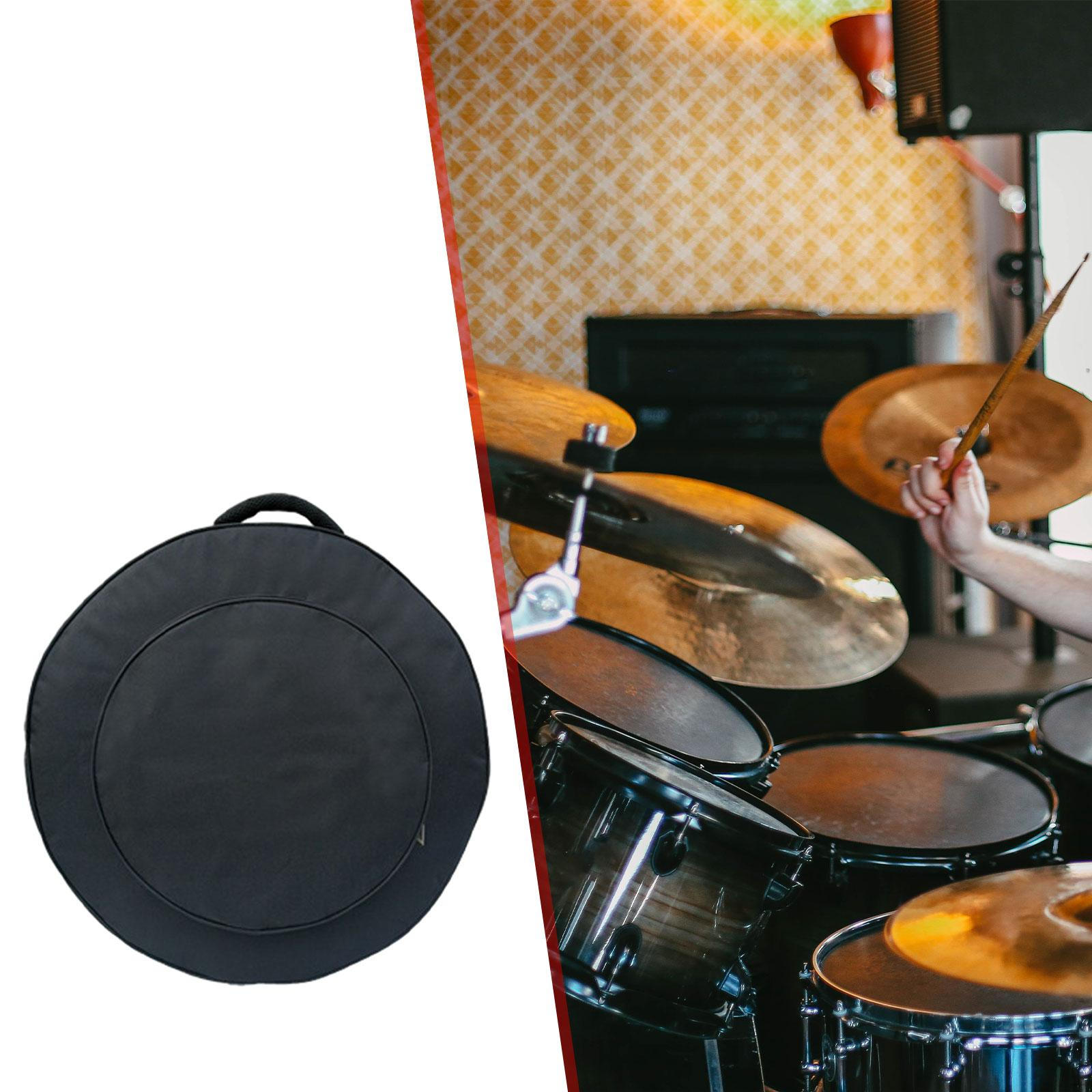 

Cymbal Storage Bag Handbag Multifunction Dustproof with Dividers Gig Holder