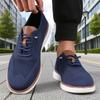 Men'S Sneakers Knitted Mesh Breathable Fashionable Flat Shoes Trendy Breathable Multifunctional Street Casual Versatile Shoes