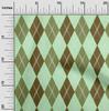 oneOone Cotton Flex Dusty Blue Fabric Argyle Check Quilting Supplies Print Sewing Fabric By The Yard 40 Inches