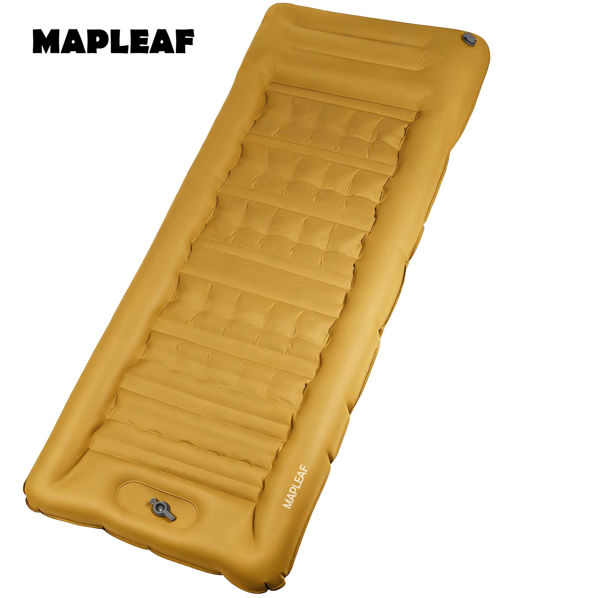 MAPLEAF Inflatable Mattress 12cm Ultralight Camping Sleeping Mat Inflatable Hiking Sleeping Pad Waterproof Camping Air Mattress