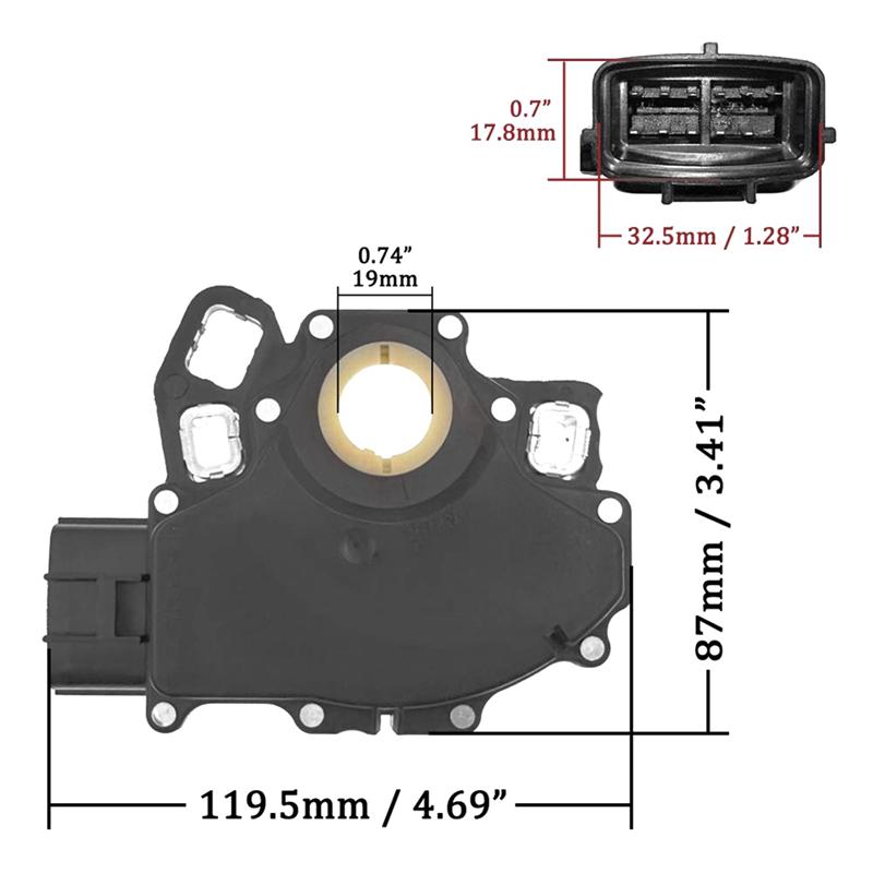 Precise Transmission Neutral Switch Neutral Safety Switch IL2P-7F293-AB F7LZ-7F293-AA For Ford E150 E250 E350 F150 Lincoln Mark