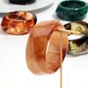 Trendy Thick Acrylic Irregular Bangle for Women Retro Dual Color Geometric Wide Cuff Bracelets Boho Fashion Jewelry Gift