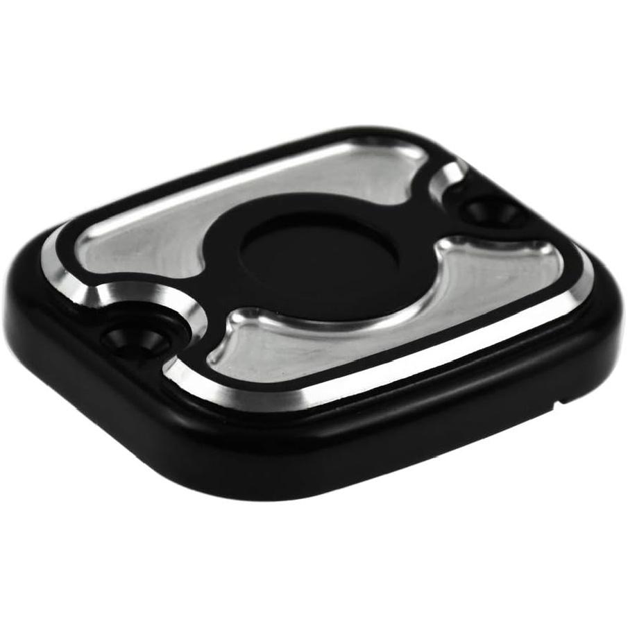 HDBUBALUS Brake Master Cylinder Cover Brake Reservoir Cover Cap Fit for Harley Dyna Touring Electra Glide Softail
