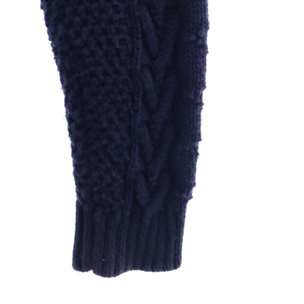 LAURENJEANSCO.RALPH LAUREN Long sleeve Shawl collar hook knit cardigan M Women Used