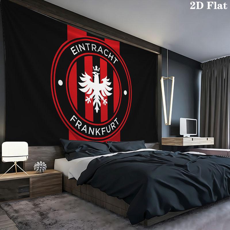 Eintracht Frankfurt Wall tapestry, aesthetic printed fabric blanket, suitable for bedroom, living room, and home decor.