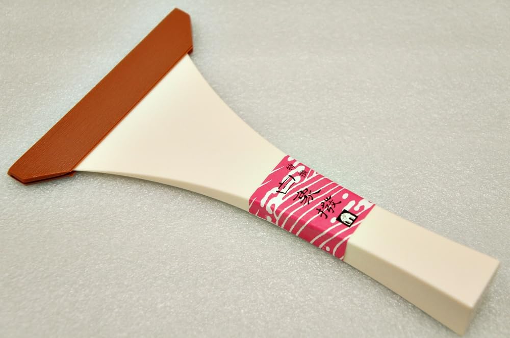 White Elephant Brand Plastic Shamisen Pick Folk (for Songs) (Size 35)