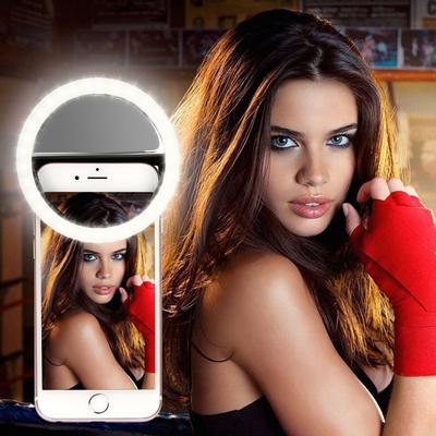 Mobile Phone Round Self Timer Lamp Beauty Fill Light Anchor Live Broadcast Artifact Mobile Phone Fill Light