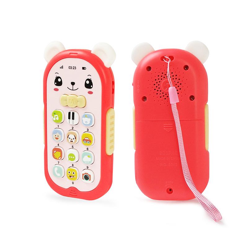 Cross-border Little Chick & Bear Music Phone Toy for Infant Early Learning