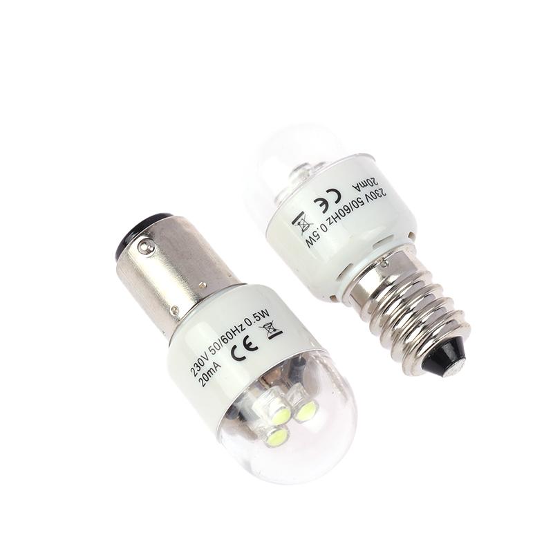 1Pc BA15D/E14 Universal LED Home Household Sewing Machine LED Light Bulbs For Home Sewing Machine Bulbs Accessories