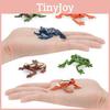Miniature Frog Animal Model Pvc Desktop Decor For Kids Learning And Collecting
