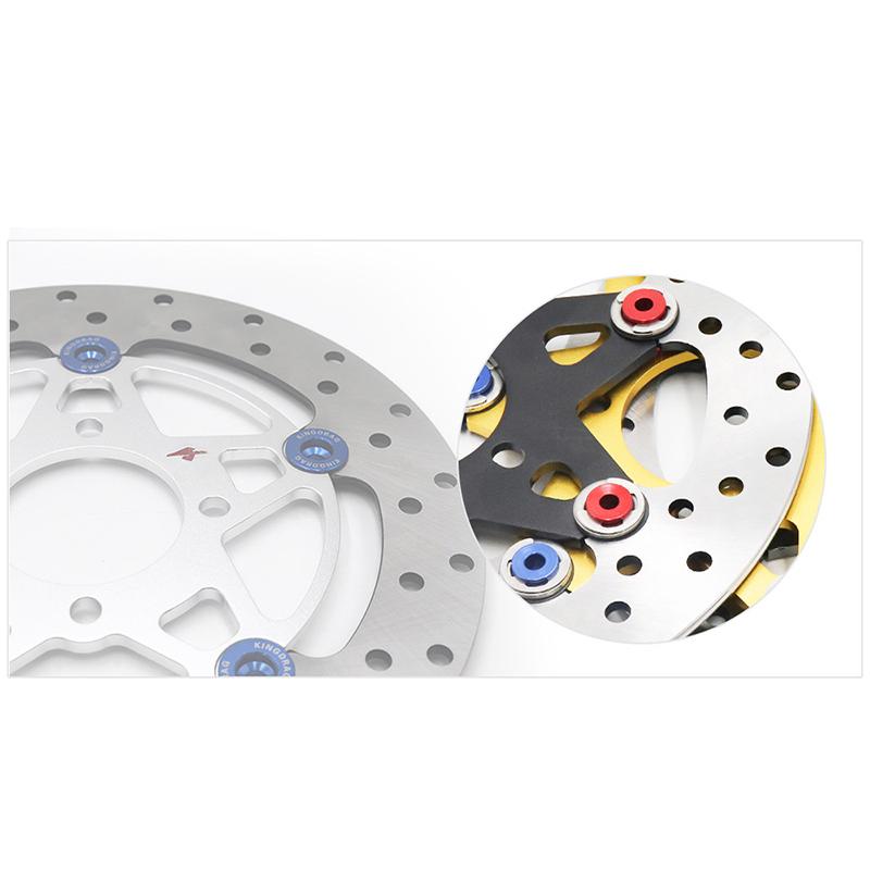 Motorcycle Accessories 245mm Brake Disc Plate 76mm To 78mm Pitch-row 4 Holes Fixed Disk for Honda KTM Suzuki Kx250f Xmax300